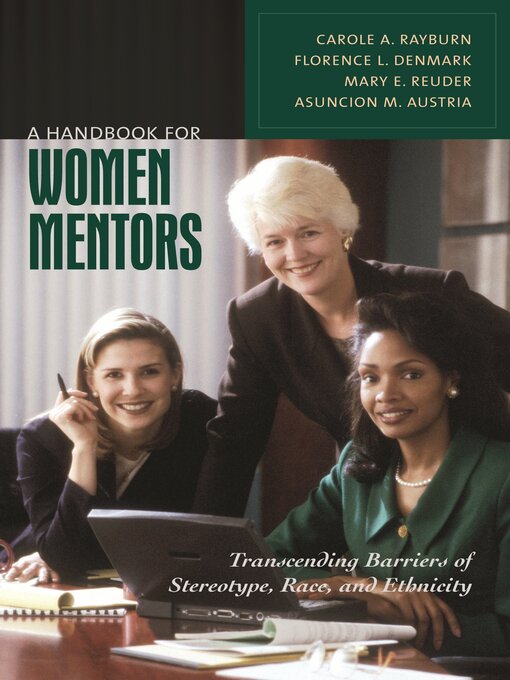 Title details for A Handbook for Women Mentors by Carole A. Rayburn Ph.D. - Available